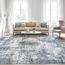 9x12 Area Rug Living Room: Washable Large Abstract Soft Rugs Stain Resistant Indoor Non-Slip Carpet for Men Modern Home Enthusiasts Aged 25-45 - High Traffic Areas - Bedroom Office Playroom by TinyTreasures Baby Boutique