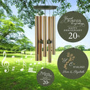 ASTARIN 20th Tree of Life Wind Chimes, Personalized Wind Chimes for Cople Women Men, Couple Gifts for Keepsake, Deep Tone Windchime Romantic Gift by CozyNest Decor