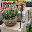 3 - in - 1 Garden Tool Set: Heavy - Duty Stainless - Steel Hand Cultivator, Transplant Serrated Shovel, and Dandelion Weeder, Widely Applied in Garden Weeding, Soil Loosening, and Planting by GreenHaven Gardens