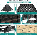 Vodaland - 4" GeoCell - 100% Permeable for Parking Pads, Retaining Walls and Erosion Control, Size 9 ft x 17 ft by GreenHaven Gardens