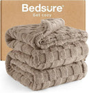 Bedsure GentleSoft King Size Blanket for Bed - Super Soft Cozy Blankets for Women Men Girls, Large Fuzzy Fleece Throw for Bedroom Decor, Light Taupe,108x90 Inches by CozyNest Decor