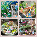 Mini Resin Animals Variety Pack 200 Pcs Luminous Tiny Animals Bulk Glow in The Dark Fairy Garden Miniatures with Tiny Ducks to Hide Around The Home by GreenHaven Gardens