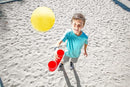 Original pindaloo Skill Game with 2 balls- Gifts for Kids and adults Indoor & Outdoor Games, Ball Toys for, Teen, & Girls- Gift Ideas for Teens, Fun Stuff Party, Develops Motor & Juggling Skills - Red by TinyTreasures Baby Boutique