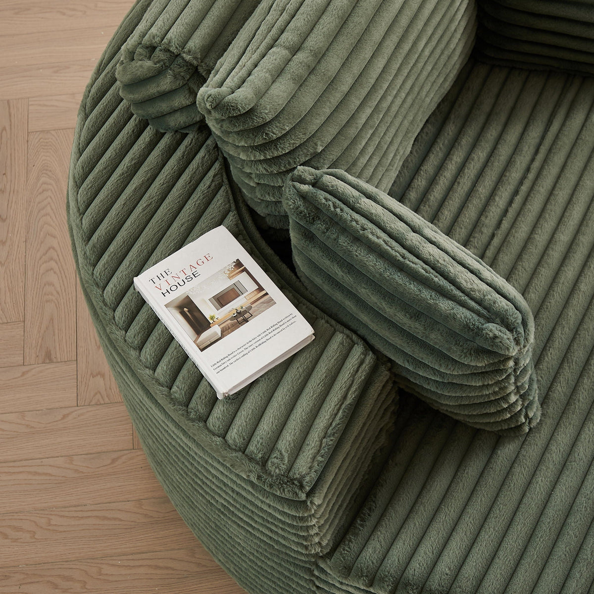 Swivel Chair With 360° Rotation For Living Room, photo 37 of 40