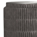 Juno - Cast Aluminum Side Table - Black by HouseOfZazla