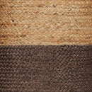 REDEARTH · Cylindrical Pouf Foot Stool Ottoman - Jute Braided Pouffe Poof Accent Sitting Footrest for The Living Room, Bedroom, Nursery, Patio, Lounge - Set of 2 (14.5”x14.5”x16”; Natural Acorn) by CozyNest Decor