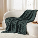 Bedsure GentleSoft Twin Blanket for Bed Dark Green - Super Soft Cozy Blankets for Women Men Girls, Cute Fuzzy Fleece Throws for Bedroom Couch, 60x80 Inches by CozyNest Decor