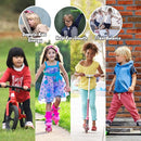 Soft-Style Kids Knee and Elbow Pads with Bike Gloves, Flexible Impact-Resistant Gear for Ages 2-11, Designed for Balance Bikes, Roller-Skating, and Skateboarding by TinyTreasures Baby Boutique