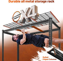 REIBII 48" W Garage Shelving 3000LBS Metal Shelving Heavy Duty Storage Shelves Adjustable Metal Shelf Industrial Pantry Shelves for Warehouse Garage Basement 48" W x 24" D x 72" H by GreenHaven Gardens