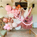 Pastel Pink Quick Link Balloons, 60PCS 10 Inch Baby Pink Linking Balloons for Making Balloon Wall Heart Arch, Tails Balloon for Girls Wedding Birthday Baby Shower Valentine's Party Decorations by CozyNest Decor