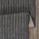 Adiva Rugs Outdoor Indoor Area Rug, Weather Resistant, Easy to Clean, Stain Resistant Floor Mat for Dining Room, Backyard, Deck, Patio (Pebble Weiss, 5' x 7') by CozyNest Decor