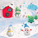 LAWOHO Build a Snowman Kit - 500ML Crystal Slime, Clay & Christmas Charms, Snowman Crafts for Kids, Stocking Stuffers for Adults, Slime Party Favors Kit by TinyTreasures Baby Boutique