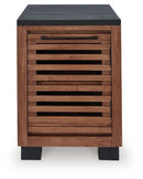 Kallari - Chair Side End Table - Warm Brown / Black by Unique Piece Furniture
