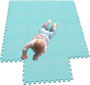 MQIAOHAM® 18 Pieces Puzzle Play Mats, Soft Baby Play Mat, Kids Interlocking Foam Floor Tiles, Toddlers Carpet Playmats G301018-108 by TinyTreasures Baby Boutique