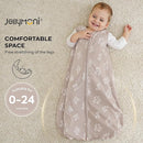 JELLYMONI Baby Sleep Sack 12-18 Months Wearable Blanket for Baby, 100% Cotton 2 Pack Infant Toddler Sleeping Sack Lightweight Soft 2-Way Zipper Sleepsack by TinyTreasures Baby Boutique
