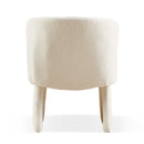 Modern Accent Chair Brown Single Sofa Chair, Upholstered Side Chair Teddy Comfy Chair For Dining Room / Bedroom / Living Room / Reception by HouseOfZazla