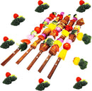 23.6 Inch Skewers for Kabobs 0.62 Inch Wide Kebab Skewer 8 Pack Reusable Metal Skewers for Grilling Long Kebab Stick Large Size Heavy Duty Kabob Sticks BBQ Skewer Set Stainless Steel. by GreenHaven Gardens