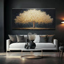 Tsomzxng Abstract Wall Art Gold Tree Of Life Artwork Canvas Art Wall Decor Painting Prints Gold Tree Large Abstract Wall Decor Picture For Living Room Bedroom Home Office Artwork 29"X 58" by CozyNest Decor