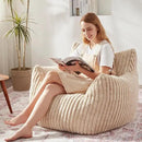 Giant Bean Bag Chairs for Adults with Filling Plush Fluffy Bean Bag Chairs for Teens with Armrests Comfy BeanBag Lazy Couch Sofa Chair for Bedroom Living Room Reading by CozyNest Decor