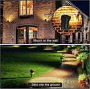 LED Landscape Spotlights Low Voltage 5W 12V 24V Garden Pathway Lights Waterproof IP66 Warm White Walls Trees Flags Outdoor Landscape Lights with Stakes by GreenHaven Gardens