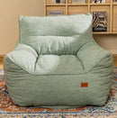 Bean Bag Chair for Adults, Comfy Tufted Bean Bag Chair Sofa with Armrests, Lazy Beanbag Chair with Foam Filler Stuffed Bean Bag Couch Sofa for Reading in Bedroom, Living Room and Dorms by CozyNest Decor