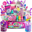 YOLO Unicorn Candy Craze Slime Kit - DIY Slime Making Set for Girls 8-12 with 40+ Magical Add-ins, Glitter & Cloud Slime Supplies by TinyTreasures Baby Boutique