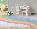 Well Woven Kids Rainbow Rug, 6' x 9', Multi Color by CozyNest Decor