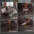 Couch Cushion Covers for Sectional Sofa, Stretch Soft Sofa Slipcovers Washable Wear-Resistant Universal Furniture Protector for Living Room(3 Seaters Covers, Brown) by CozyNest Decor