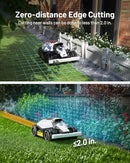 LUBA mini AWD 1500 Robot Lawn Mower with 4G for 0.37 Acre, All-Wheel-Drive for 80% Slope, No Perimeter Wire, UltraSense AI Vision+RTK Auto-Mapping, Cutting Height 0.8"-2.6" by GreenHaven Gardens