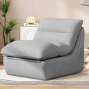 Misolant Bean Bag Chairs，Big Corduroy Fabric Sofa Bean Bag Chair for Adults and Teens with High-Resilience Sponge, Non-Slip Base Floor Lounge Sofa for Home, Living Room, Bedroom, Gaming Dark Gray by CozyNest Decor