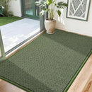 COSY HOMEER-Door-Mat 32"x48" Non Slip Absorbent Entryway Rugs Dirt Trapper Doormats Washable Entrance Mats Low Pile Welcome Floor Mat for Front Back Door and Entry Mats,Green by CozyNest Decor