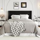 Allewie Full Size Velvet Lift Up Storage Bed, Modern Wingback Headboard, Hydraulic Support, No Box Spring Needed, Black
