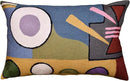 Lumbar Kandinsky Abstract Pillow Cover - Soul Modern Chair Pillowcase Abstract Couch Cushion Contemporary Pillowsham Farmhouse Sofa Handmade Wool Size 14x20 by CozyNest Decor