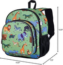 Wildkin 12-inch Kids Backpack – Padded, Adjustable, Ideal for Daycare & Travel - Wild Animals by TinyTreasures Baby Boutique