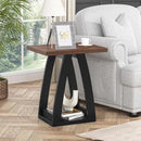 End Table, Side Table, Nightstand, Sofa Side Table with Shelf, Modern End Table for Living Room, Bedroom by CozyNest Decor
