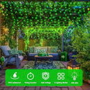 JMEXSUSS 400 LED 38.8F Green Icicle Lights for St Patricks Day Decorations, Green Christmas Lights Indoor Outdoor, Green String Icicle Lights for House Fireplace Party Yard Decoration by GreenHaven Gardens
