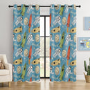 Kids Astronaut and Rocket Blackout Curtains - 100% Blackout, Thermal Insulated, Noise Reducing, Bring The Cosmos Closer to Your Kid’s Room, 2 Panels (Moonbound Adventure, W52×L84) by TinyTreasures Baby Boutique