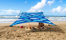 Neso Tents Beach Tent with Sand Anchor, Portable Canopy Sunshade - 7' x 7' - Patented Reinforced Corners (Whales) by TinyTreasures Baby Boutique