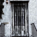 Sfcddtlg 4 Pcs Halloween Black Doorway Curtain- 65 x 39 Inch Creepy Door Curtain Decorations- Scary Spooky Cloth for Halloween Party Haunted House Decoration by CozyNest Decor