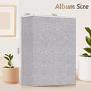 Popotop Photo Album 4x6 200 Pockets for Wedding Gifts,Linen Hardcover Picture Albums for Family Anniversary Baby Vacation Pictures by TinyTreasures Baby Boutique