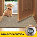 JSEI Dirt Trapper Door Mat 24"x60" Non-Slip Washable Entrance Mat, Dog Doormats, Absorbent & Fade-Resistant Floor Mats, Low Profile Welcome Mats for Entryway, Front Door, and Inside Entrance, Beige by CozyNest Decor