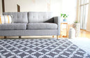 Cushmat Stylish Reversible Foam Play Mat (Large, Luxe Play - Charcoal Star) - Soft, Waterproof, Durable Play mat for Infants, Babies, Toddler, Kids & Grownup - 6.5ft x 4.5ft by TinyTreasures Baby Boutique