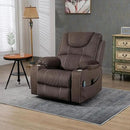Power Lift Recliner Chair for Elderly with Massage and Heating, Ergonomic Electric Recliner Chair Single Sofa for Adults with Remote Control USB Port, Cup Holders, Side Pockets by CozyNest Decor