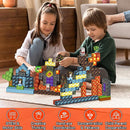 Magnetic Blocks 208 PCS Magnetic Building Blocks Cubes Gift Set for Boys and STEM Learning Preschool Learning Construction Toys by TinyTreasures Baby Boutique