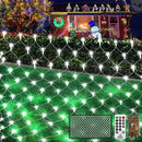 KNONEW Christmas Net Lights 360 LEDs 13ft x 9.8ft Outdoor Mesh Lights Connectable Waterproof 8 Modes & Timer Plug-in Net Fairy Lights for Bushes Garden Party Wedding Holiday,Cool White by GreenHaven Gardens