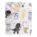Lambs & Ivy Star Wars Classic 3-Piece Baby Crib Bedding Set - Yoda/Darth Vader by TinyTreasures Baby Boutique