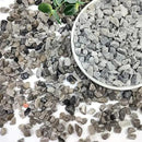 20lbs Grey Pebbles for Landscaping, 3/8inch Small Rocks for Gardening Succulent Cactus Plants, Natural Polished Pebbles, River Rocks for Plants, Vases by GreenHaven Gardens