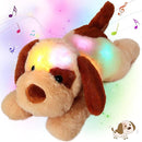 Cuteoy Glowing LED Dog Light-up Nightlight Toys Musical Plush Stuffed Animal Soft Singing Lullabies Birthday Christmas Plushies Puppy Gifts for Kids Boys Girls,14" by TinyTreasures Baby Boutique