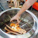 Solo Stove Yukon Essential Bundle | Portable Smokeless Fire Pit Stainless Steel for Wood Burning, Incl. Yukon Fire Pit, Lid and Stand, Diameter: 27in, Height: 19.8in, Weight: 40.35lbs by GreenHaven Gardens