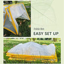 47.2" *14.6" *13.4" Foldable Garden Row Accelerator Plants Cover for Raised Garden Bed, Mini Greenhouse Cover with Two Air Hole and Breathable Mesh, Frost Cover for Plant Vegetable Seedling Protector by GreenHaven Gardens